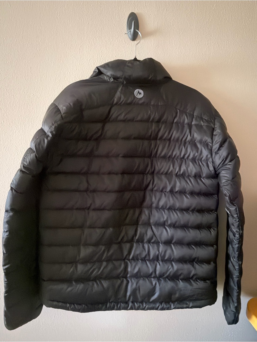Marmot Zeus Men’s 800 Fill Down Puffer Jacket Black Small